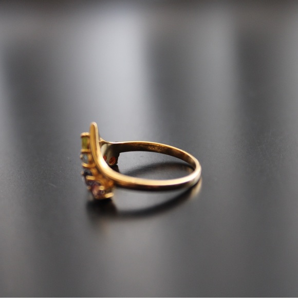 Chakras Ring 925, Gold Plated - Picture 3 of 6